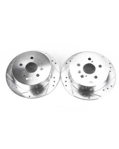 Power Stop 04-06 Lexus RX330 Rear Evolution Drilled & Slotted Rotors - Pair - JBR1153XPR