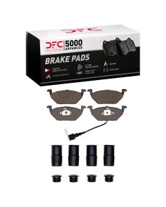 DFC 99-10 Volkswagen Golf Front 5000 Advanced Ceramic Brake Pads and Hardware Kit - 1551-0768-11