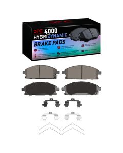 DFC 02-17 Acura MDX Front 4000 HybriDynamic Brake Pads and Hardware Kit - 4000-0691-01