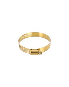 Mishimoto High-Torque Worm Gear Clamp 0.43in.-0.79in. (11mm-20mm) - Pack of 10 - Gold - MMCLAMP-WG-20HTGD