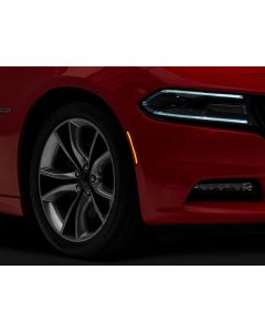 Raxiom 15-23 Dodge Charger Excluding Widebody Axial LED Side Marker Lights Front and Rear- Smoked - CR5949