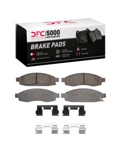 DFC 04-07 Infiniti QX56 Front 5000 Advanced Ceramic Brake Pads and Hardware Kit - 1551-1183-01