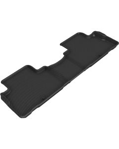 3D MAXpider 2020 Hyundai Palisade Kagu 2nd Row Floormats - Black - L1HY10021509