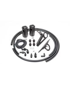 Radium Engineering Lh Drive Only Fluid Lock Dual Catch Can Kit Honda S2000 2000-2005- RADI-20-0096-FL