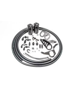 Radium Engineering Fluid Lock Dual Catch Can Kit Toyota Supra MK4- RADI-20-0387-FL