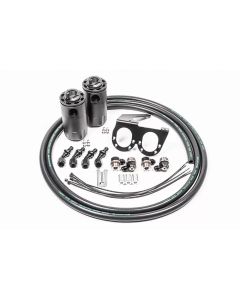 Radium Engineering Ccv Fluid Lock Dual Catch Can Kit Nissan R35 Gt-R- RADI-20-0555-FL