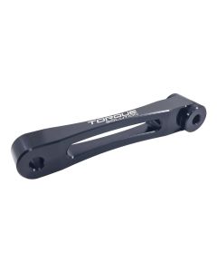 Torque Solution Solid Billet Pitch Stop Tranny Mount: Subaru - Black - TS-SU-011SB