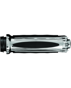 Kuryakyn Premium Zombie Grips Without Throttle Boss Dual Cable Chrome - 6296