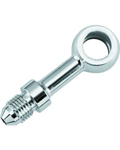 Twin Power Stainless Brake Fitting 3/8 Inch X AN3 Straight Banjo Adaptor - 035955