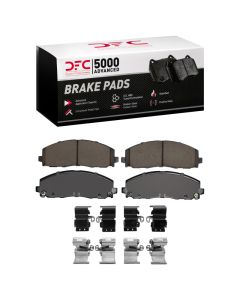 DFC 12-25 Chrysler Town & Country Front 5000 Advanced Ceramic Brake Pads and Hardware Kit - 1551-1589-01