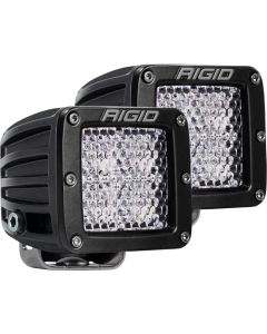 RIGID Industries Diffused Surface Mount Black Pair D-Series Pro- RIGI-202513