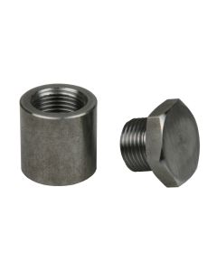 Innovate 1 Bung/Plug Kit for AFR Kits - Mild Steel