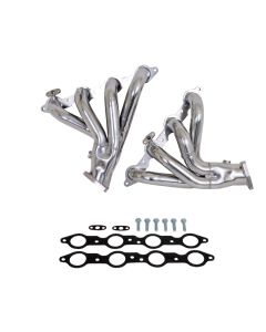 BBK 97-99 Corvette C5 LS1 Shorty Tuned Length Exhaust Headers - 1-3/4 Silver Ceramic - 40000