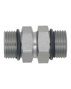 DeatschWerks 10AN ORB Male to 10AN ORB Male Swivel Adapter - Anodized DW Titanum - 6-02-0421