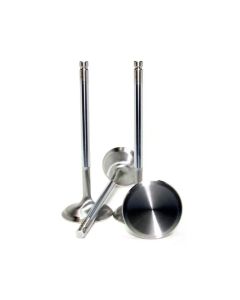 GSC P-D Set of 8 28mm Head (STD) Chrome Polished Exhaust Valve Honda B Series Vtec B16A | B17A | B18