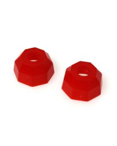 Energy Suspension Universal Red Tie Rod Dust Boots Octagon Base - 9.13104R