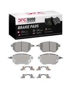 DFC 03-11 Infiniti FX35 Front 5000 Advanced Ceramic Brake Pads and Hardware Kit - 1551-0969-01