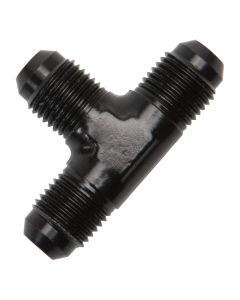 Russell Performance -4 AN Flare Tee Fitting (Black) - 661003