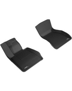 3D MAXpider 2017-2020 BMW 5 Series G30/G31 Kagu 1st Row Floormat - Black - L1BM08411509