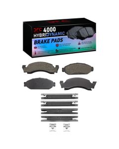 DFC 86-93 Ford Bronco Front 4000 HybriDynamic Brake Pads and Hardware Kit - 4000-0375-01