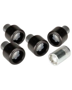 McGard 07-17 Jeep Wrangler JK / Unlimited JK 4-Door Lock Set - (4 Locks) - 76060