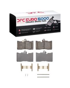 DFC 06-25 Lexus IS200T Front Euro 5000 Ceramic Brake Pads and Hardware Kit - 1600-1118-01