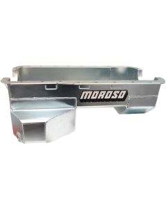 Moroso Ford 289-302 (w/Rear Sump) Road Race Baffled Wet Sump 7qt 7.5in Steel Oil Pan - 20533