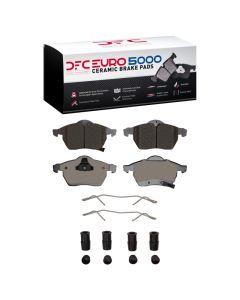 DFC 97-10 Saab 900 Front Euro 5000 Ceramic Brake Pads and Hardware Kit - 1600-0819-01