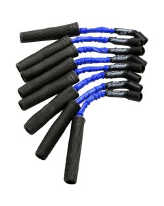 Granatelli 14-23 GM LT1 6.2L Hi-Perf Coil-Near-Plug Connector Kit w/Blue Jacket/Blk Sleeve - 28-1545HTBLB