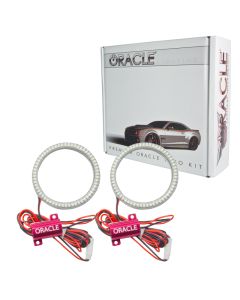 Oracle Ford Mustang V6 13-14 WP LED Projector Fog Halo Kit - White - 1212-001