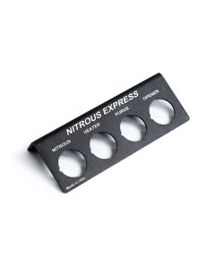 Nitrous Express Switch Panel Universal - Horizontal - 15807