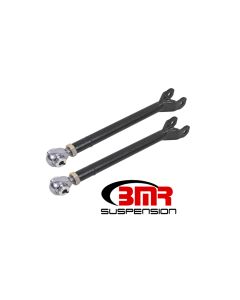 BMR 08-17 Challenger Lower Trailing Arms w/ Single Adj. Rod Ends - Black Hammertone - LTA111H