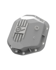 aFe 97-18 Jeep Wrangler TJ/JK Dana 44 Street Series Differential Cover w/ Machined Fins - Raw - 46-71110A