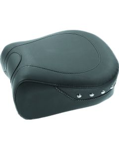Mustang 08-21 Harley Electra Glide, Rd Glide, Rd King, Str Glide 1PC Seat w/Diamond Stitch - Black - 76981