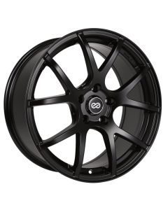 Enkei M52 18x8 40mm Offset 5x114.3 Bolt Pattern 72.6mm Bore Dia Matte Black Wheel - 480-880-6540BK