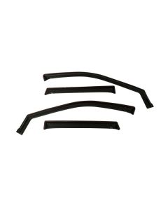 Westin 2011-2018 Jeep Grand Cherokee Wade In-Channel Wind Deflector 4pc - Smoke - 72-51487