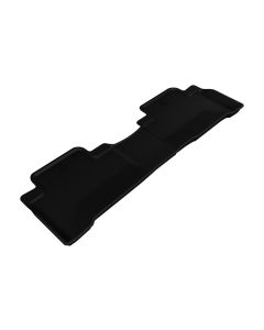 3D MAXpider 2014-2020 Acura MDX Kagu 2nd Row Floormats - Black - L1AC00621509