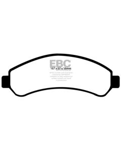 EBC 98-05 Chevrolet Blazer 4.3 2WD Yellowstuff Front Brake Pads - DP41256R