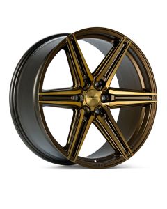 Vossen HF6-2 24x10 / 6x135 / ET25 / Deep Face / 87.1 - Tinted Matte Bronze Wheel - HF62-4F44