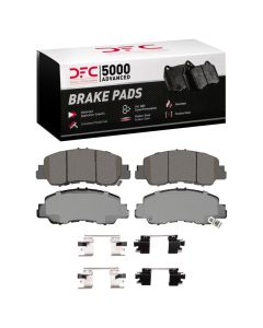 DFC 18-25 Mitsubishi Eclipse Cross Front 5000 Advanced Ceramic Brake Pads and Hardware Kit - 1551-2178-01