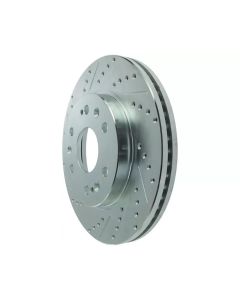 StopTech Select Sport Drilled and Slotted Brake Rotor Front Right- STOP-227.66057R