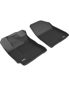 3D MAXpider 2019-2020 Kia Forte Kagu 1st Row Floormat - Black - L1KA04711509