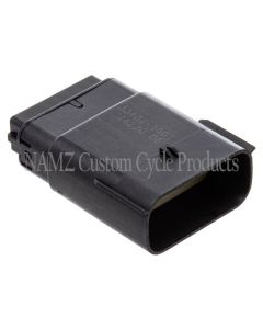 NAMZ 07-23 V-Twin Molex MX-150 16-Position Male Connector - Black (HD 72167-07BK) - NM-33482-1601