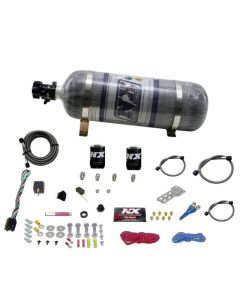 Nitrous Express Dodge EFI Race Single Nozzle Nitrous Kit (100-250HP) w/Composite Bottle - 20316-12