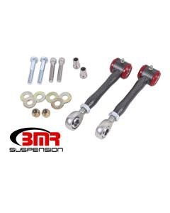 BMR 16-17 6th Gen Camaro Rear Sway Bar End Link Kit - Black Hammertone - ELK017H