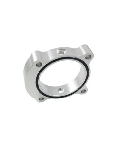 Torque Solution Throttle Body Spacer (Silver): Kia Optima 2.0T - TS-TBS-029-1