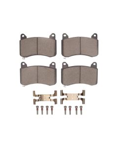 DFC 17-23 Tesla Model 3 Front 5000 Advanced Low Metallic Brake Pads and Hardware Kit - 1552-2399-01