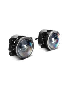 Raxiom 10-22 Jeep Wrangler JK/JL Axial Series LED Fog Lights - J127018