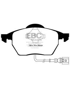 EBC 99-06 Audi TT 1.8 Turbo Ultimax2 Front Brake Pads - UD687