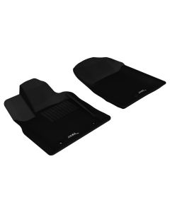 3D MAXpider 2011-2012 Dodge/Jeep Durango/Grand Cherokee Kagu 1st Row Floormat - Black - L1DG00611509